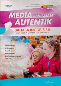 Image of Media Penilaian Autentik Bahasa Inggris 3A