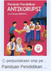 Image of Panduan Pendidikan ANTIKORUPSI